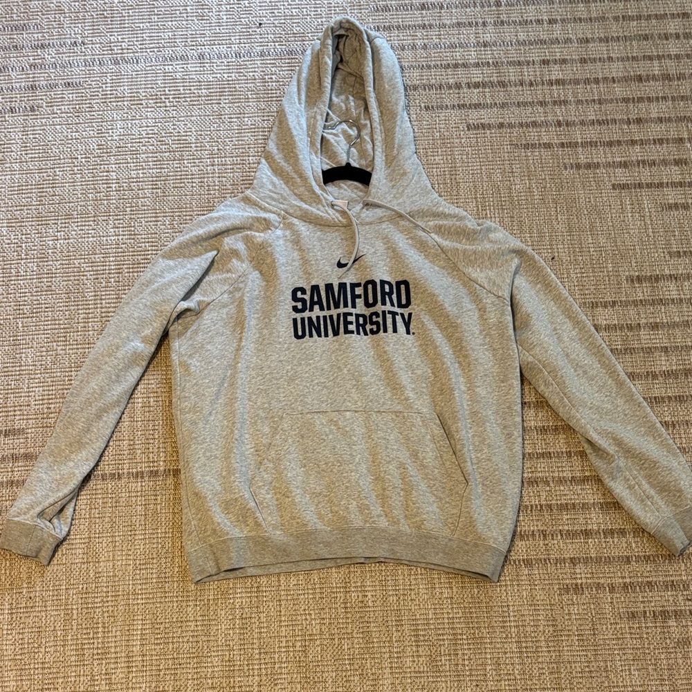Samford University Nike Gray Hoodie size Large